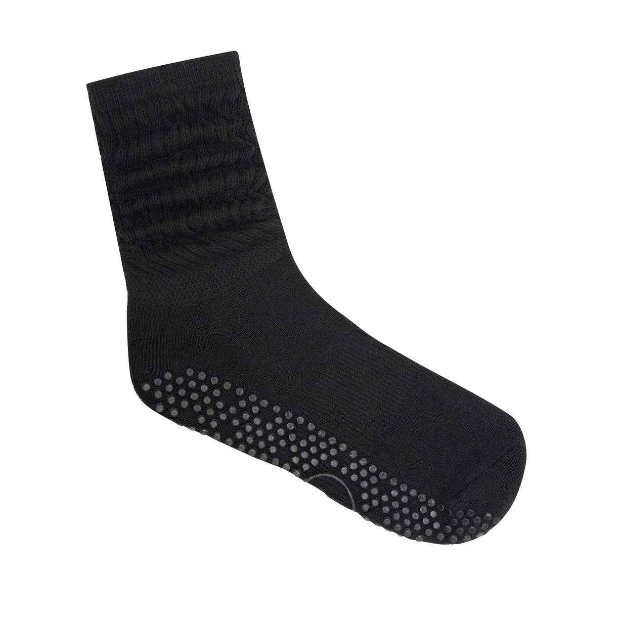 Scrunch Black | Warm Yoga Socks | MoveActive